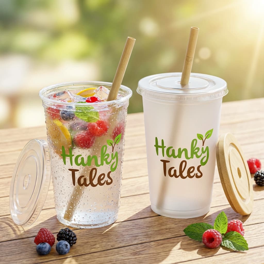 Crystal Clear Cold Cups