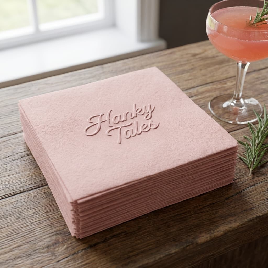 Blush Cocktail Napkins